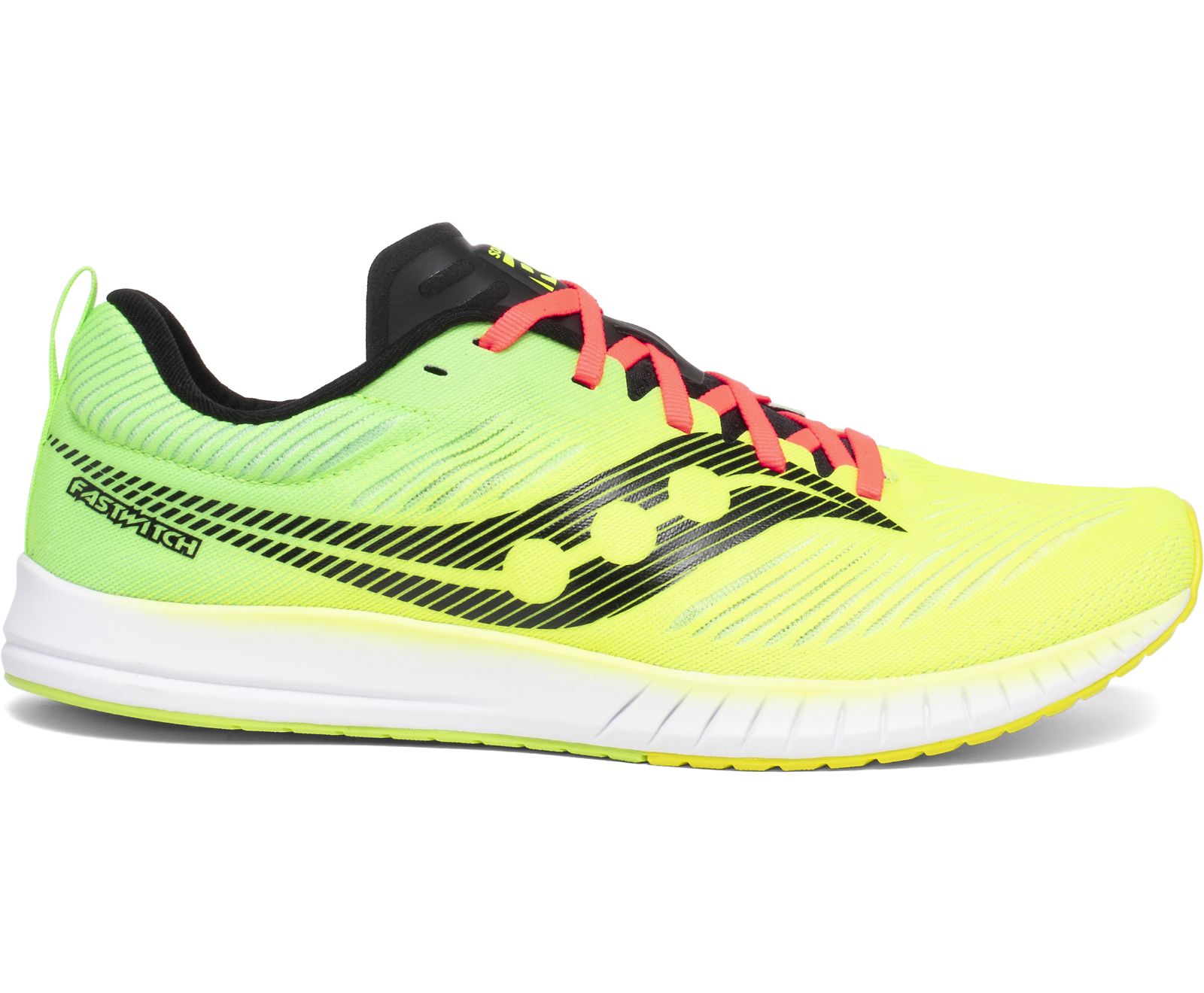 Men's Saucony Fastwitch 9 Running Shoes Yellow / Green | Singapore 482FDNM